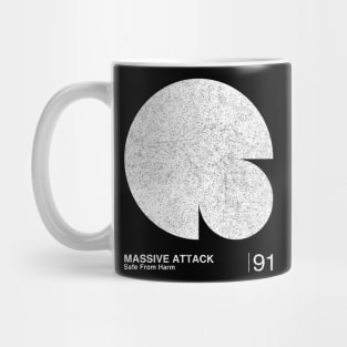 Massive Attack / Minimalist Graphic Artwork Design Mug